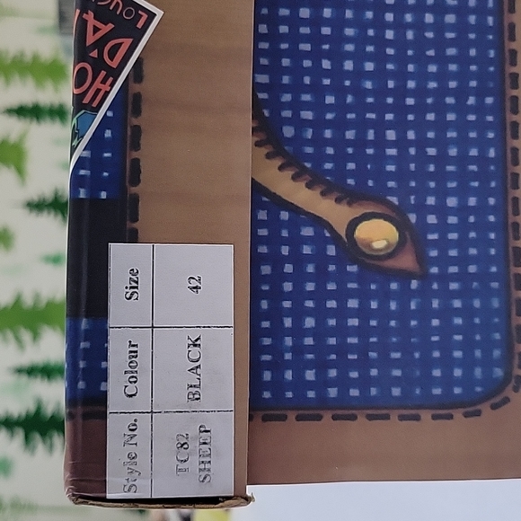 New Size 42 F-troupe Crepe Sole Hiking Black Sheep Fur Boots. - Picture 12 of 12